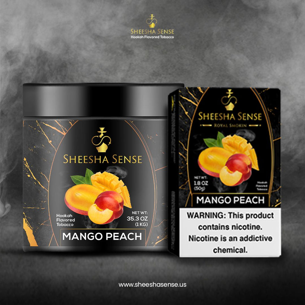 Mango Peach Hookah Flavored Tobacco 250g