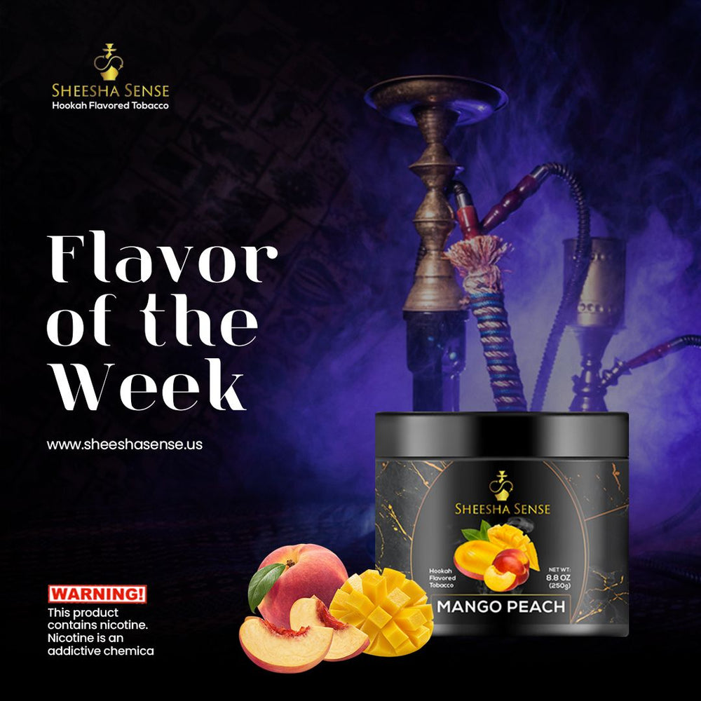 Mango Peach Hookah Flavored Tobacco 250g