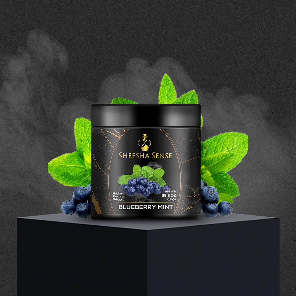 Blueberry Mint Hookah Flavored Tobacco 1KG