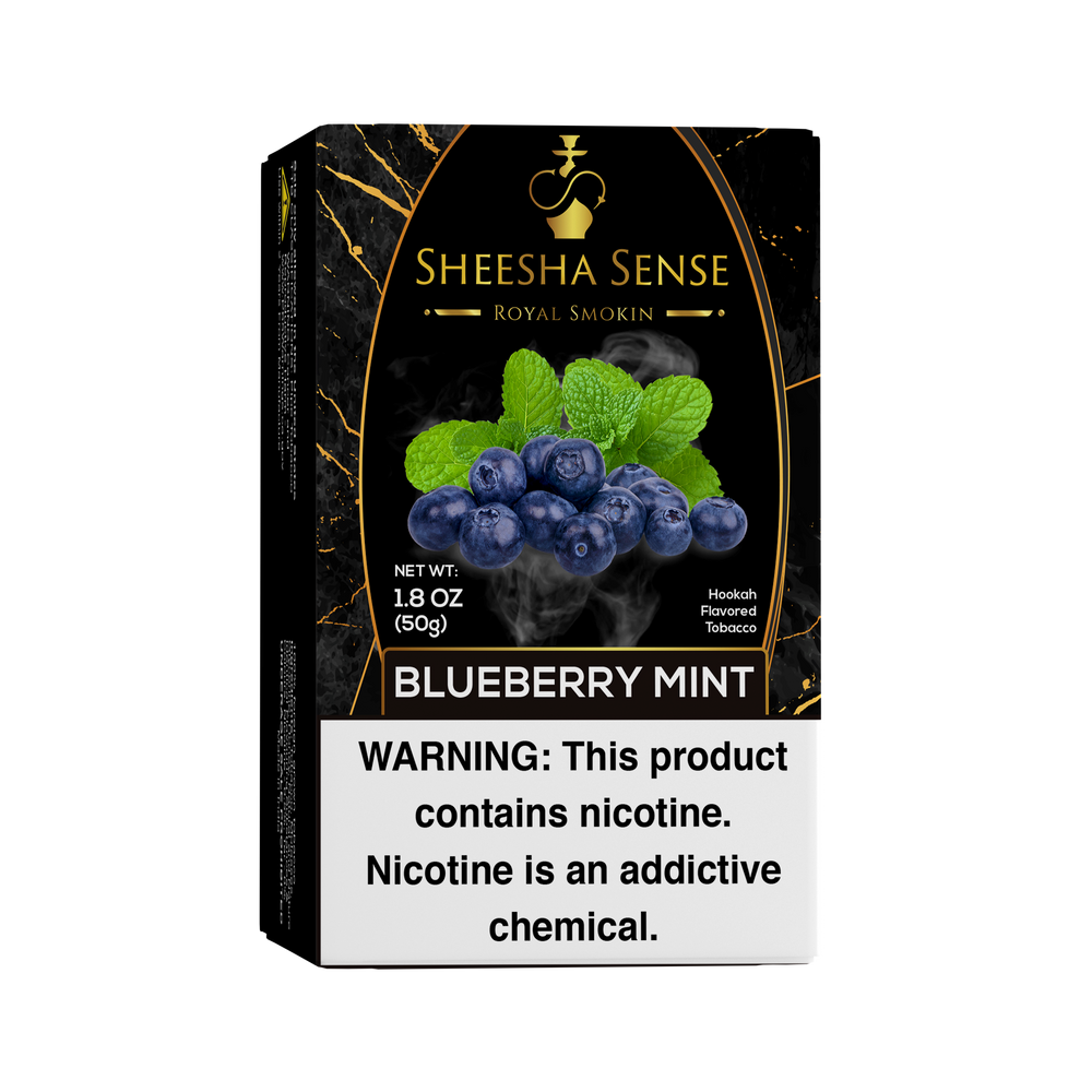 Blueberry Mint Hookah Flavored Tobacco