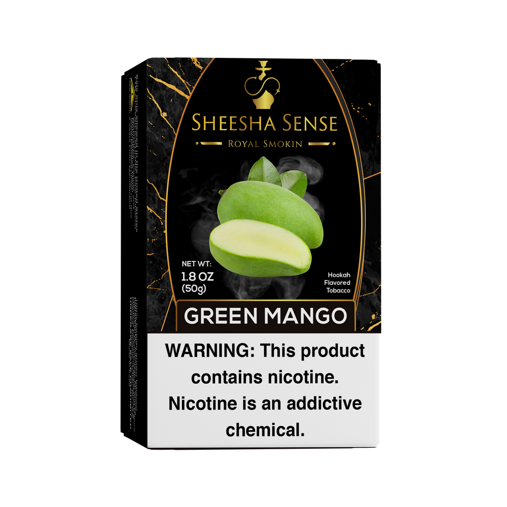 Green Mango Hookah Flavored Tobacco 50g