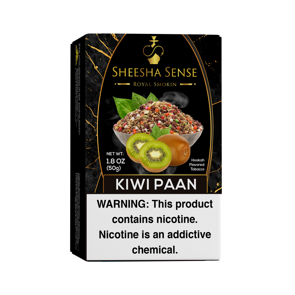 Kiwi Paan Hookah Flavored Tobacco 50g